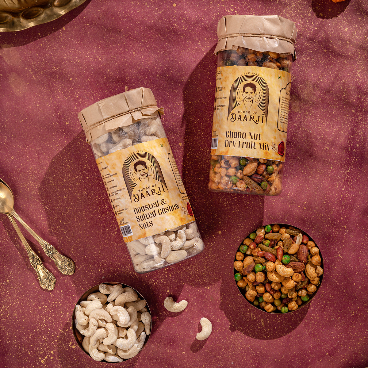 SALTED CASHEW+ CHANA DRYFRUIT MIX - COMBO