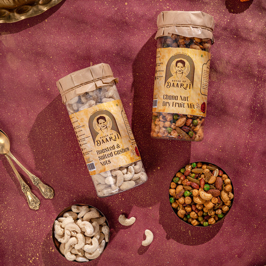 SALTED CASHEW+ CHANA DRYFRUIT MIX - COMBO