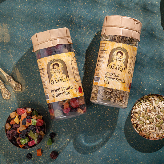 ROASTED SUPERSEEDS MIX+ DRIED FRUIS N BERRIES - COMBO